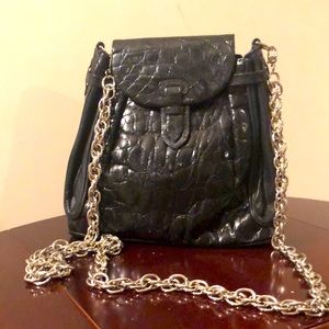 Luc Benoit Leather Shoulder bag